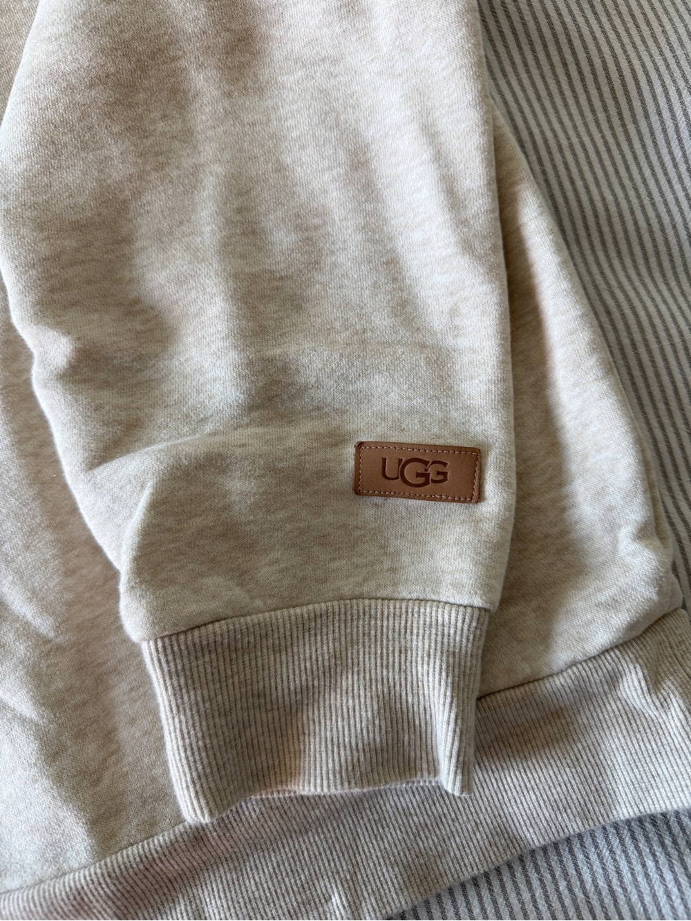 UGG Beige Crewneck Sweatshirt - Picture 2 of 4